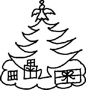 christmas-black-and-white-clipart-free-christmas-tree-clipart-christmas-tree-with-present-black-and-white-clip-art-1